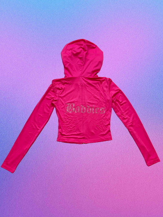Baddies Set in Hot Pink